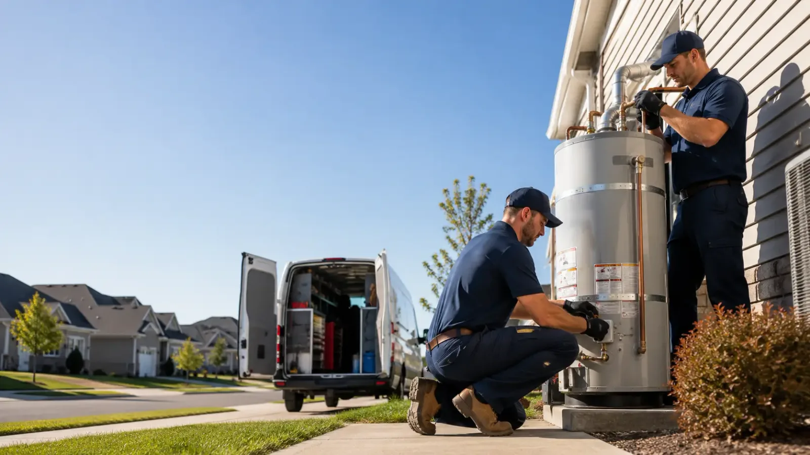 Water Heater Installation in Central City, PA